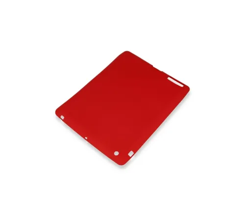 Apple iPad 4 9.7 Kılıf Evo Tablet Silikon - Kırmızı