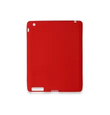 Apple iPad 4 9.7 Kılıf Evo Tablet Silikon - Kırmızı
