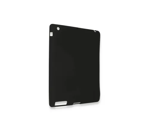 Apple iPad 4 9.7 Kılıf Evo Tablet Silikon - Siyah
