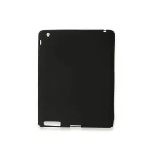 Apple iPad 4 9.7 Kılıf Evo Tablet Silikon - Siyah
