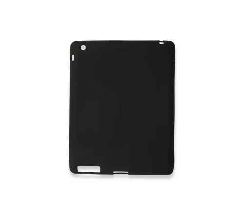 Apple iPad 4 9.7 Kılıf Evo Tablet Silikon - Siyah