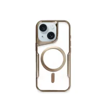 Apple iPhone 14 Kılıf Boyi Magsafe Silikon Kapak - Kahverengi