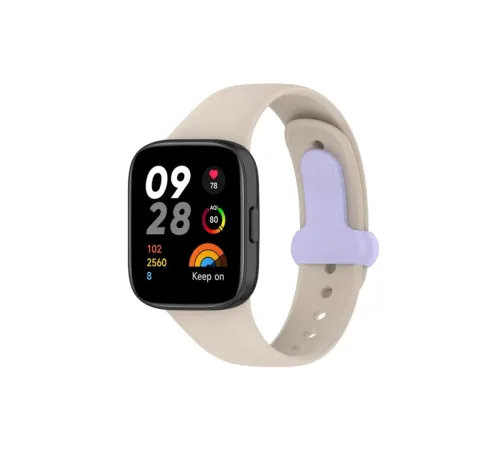 Xiaomi Redmi Watch 3 Origin Silikon Kordon - Bej