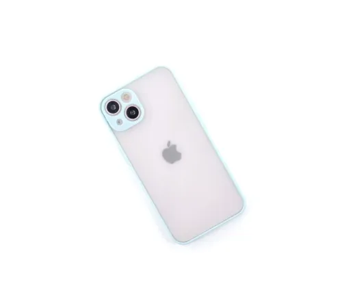 Apple iPhone 14 Kılıf Montreal Silikon Kapak - Turkuaz