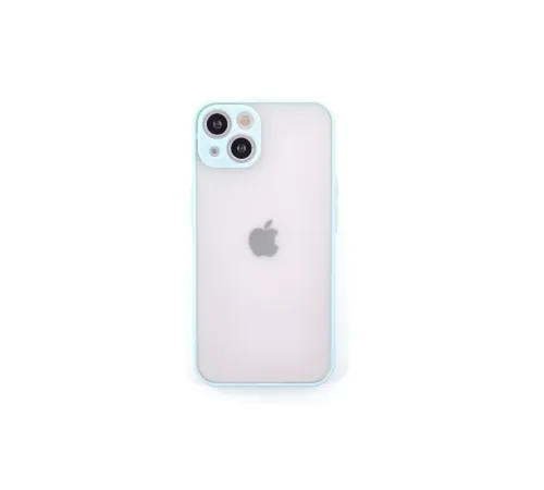 Apple iPhone 14 Kılıf Montreal Silikon Kapak - Turkuaz