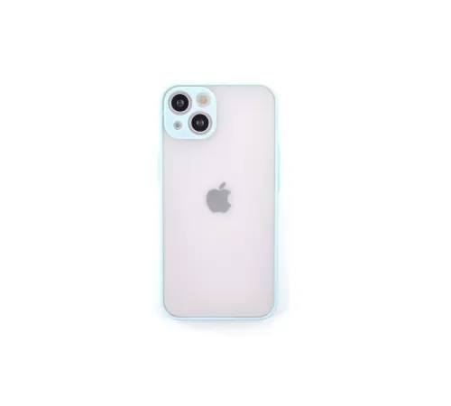 Apple iPhone 14 Kılıf Montreal Silikon Kapak - Turkuaz
