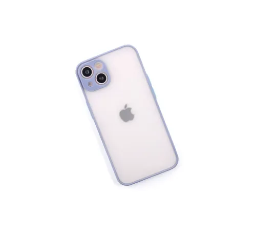Apple iPhone 14 Kılıf Montreal Silikon Kapak - Gri