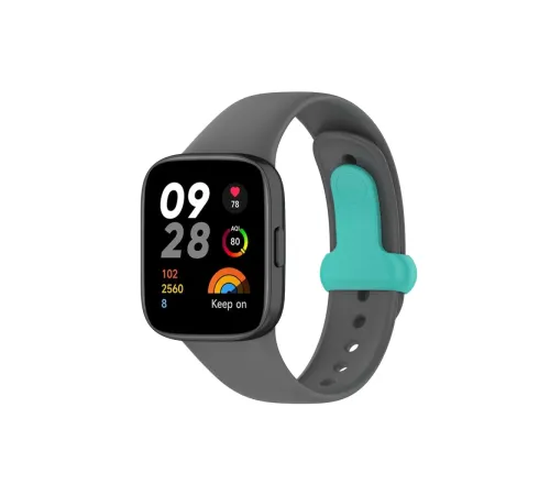 Xiaomi Redmi Watch 3 Origin Silikon Kordon - Füme