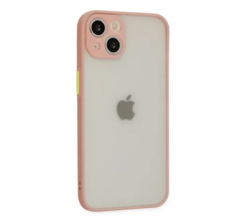 Apple iPhone 14 Kılıf Montreal Silikon Kapak - Pembe