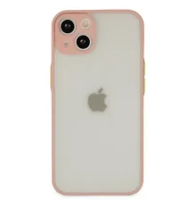 Apple iPhone 14 Kılıf Montreal Silikon Kapak - Pembe