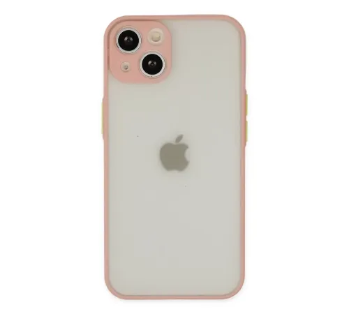 Apple iPhone 14 Kılıf Montreal Silikon Kapak - Pembe