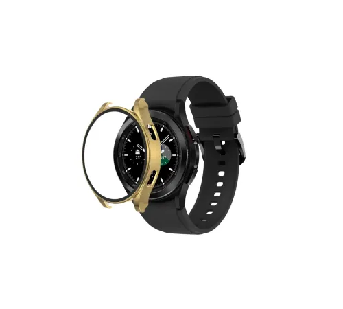 Watch 5 Pro 45mm Wall Camlı Kasa Ekran Koruyucu - Gold