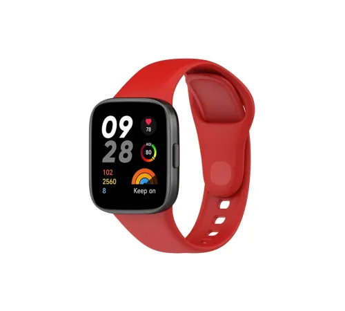 Xiaomi Redmi Watch 3 Klasik Kordon - Kırmızı