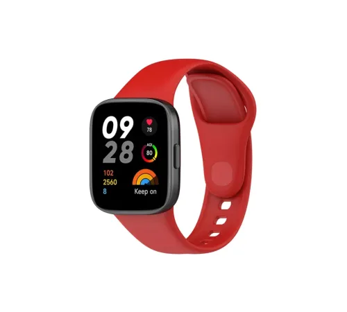 Xiaomi Redmi Watch 3 Klasik Kordon - Kırmızı