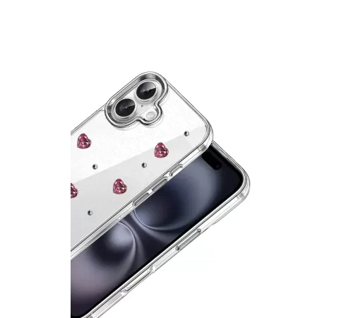 Apple iPhone 16 Plus Fiyonk Desenli Kapak - Desen 3
