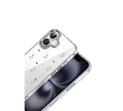 Apple iPhone 16 Plus Fiyonk Desenli Kapak - Desen 4