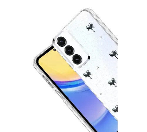 Samsung Galaxy A34 5G Fiyonk Desenli Kapak - Desen 1