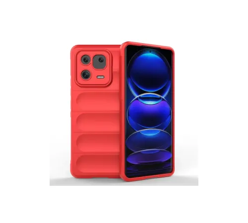 Xiaomi Mi 13 Kılıf Optimum Silikon - Kırmızı