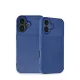 Apple iPhone 16 Kılıf Auto Focus Karbon Kapak - Lacivert