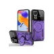 Xiaomi Redmi Note 11 Pro Kılıf Joy Lens Standlı Kapak - Mor