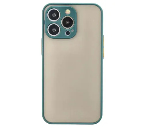 Apple iPhone 14 Pro Max Kılıf Montreal Silikon Kapak - Yeşil