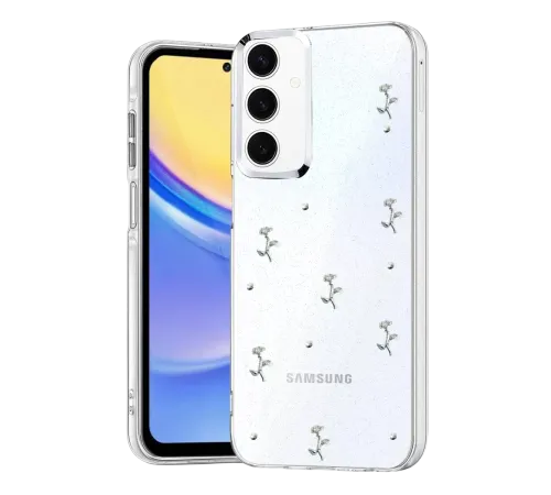 Samsung Galaxy A35 5G Fiyonk Desenli Kapak - Desen 2