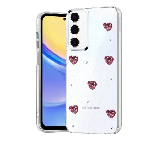 Samsung Galaxy A35 5G Fiyonk Desenli Kapak - Desen 7