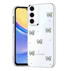 Samsung Galaxy A35 5G Fiyonk Desenli Kapak - Desen 9