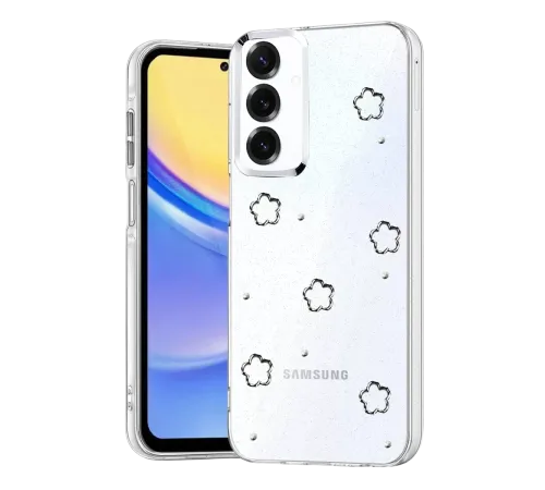 Samsung Galaxy S23 FE Fiyonk Desenli Kapak - Desen 2