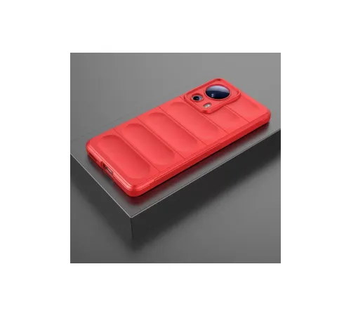 Xiaomi Mi 13 Lite Kılıf Optimum Silikon - Kırmızı