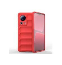 Xiaomi Mi 13 Lite Kılıf Optimum Silikon - Kırmızı
