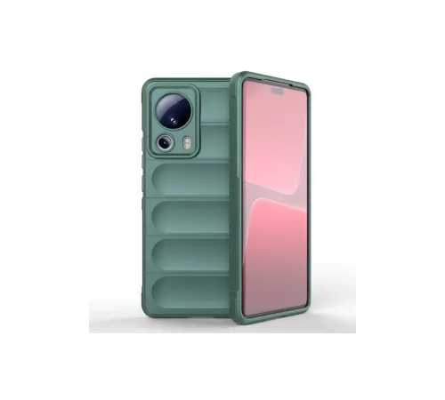 Xiaomi Mi 13 Lite Kılıf Optimum Silikon - Koyu Yeşil