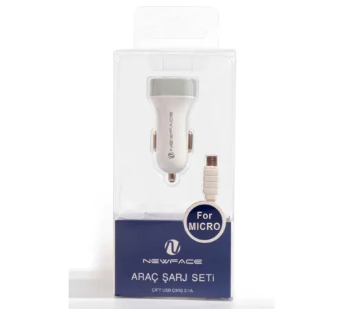 C17 Micro USB 2.1A Araç Şarjı