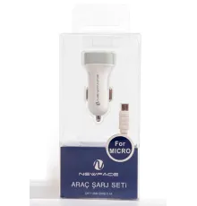 C17 Micro USB 2.1A Araç Şarjı