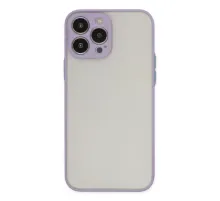Apple iPhone 14 Pro Max Kılıf Montreal Silikon Kapak - Mor