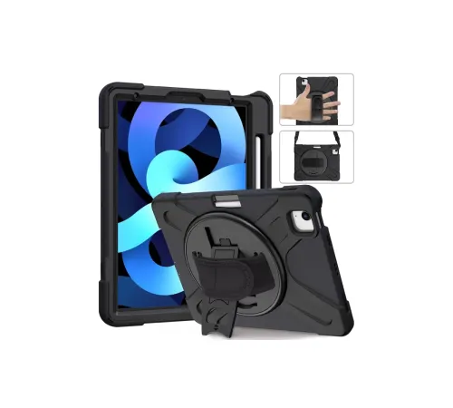Apple iPad 2022 10.9 (10.nesil) Kılıf Amazing Tablet Kapak - Siyah