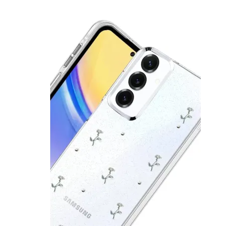 Samsung Galaxy S23 FE Fiyonk Desenli Kapak - Desen 4