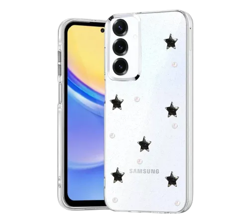 Samsung Galaxy S23 FE Fiyonk Desenli Kapak - Desen 7
