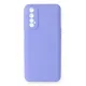 Realme 7 Kılıf First Silikon - Lila