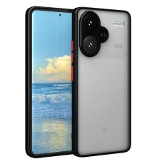 Xiaomi Redmi Note 13 Pro Plus Kılıf Montreal Silikon Kapak - Siyah
