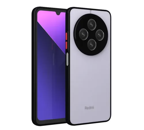 Xiaomi Redmi 14C Kılıf Montreal Silikon Kapak - Siyah