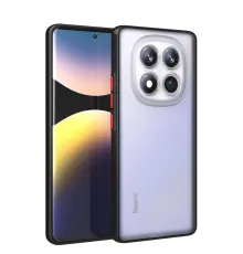 Xiaomi Redmi Note 14 Pro 5G Kılıf Montreal Silikon Kapak - Siyah