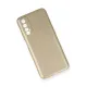 Realme 7 Kılıf First Silikon - Gold