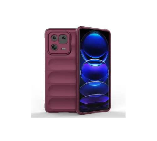 Xiaomi Mi 13 Pro Kılıf Optimum Silikon - Bordo