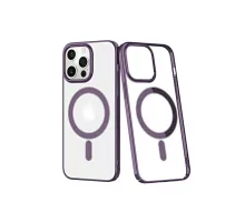 Apple iPhone 13 Pro Max Kılıf Element Magneticsafe Sert Kapak - Derin Mor