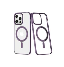 Apple iPhone 13 Pro Max Kılıf Element Magneticsafe Sert Kapak - Derin Mor