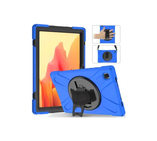 Samsung Galaxy T220 Tab A7 Lite 8.7 Kılıf Amazing Tablet Kapak - Mavi