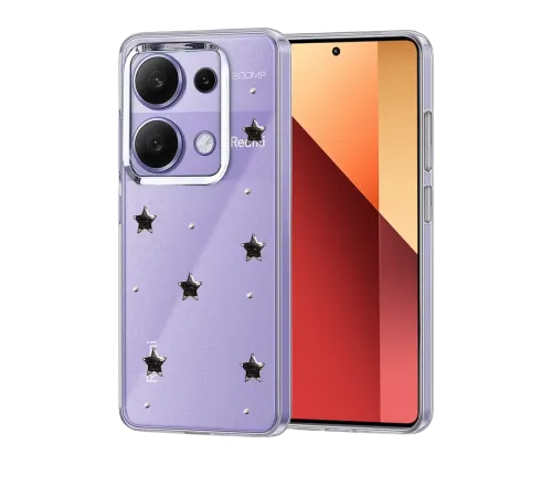 Xiaomi Redmi Note 13 Pro 4G Fiyonk Desenli Kapak - Desen 4