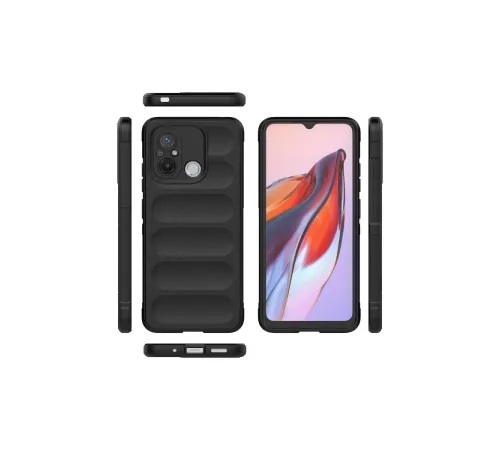 Xiaomi Redmi 12C Kılıf Optimum Silikon - Siyah