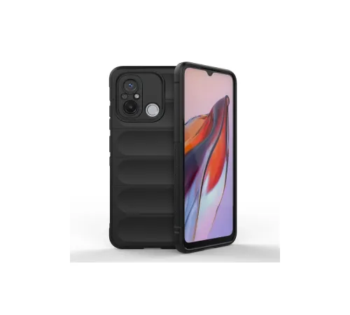 Xiaomi Redmi 12C Kılıf Optimum Silikon - Siyah